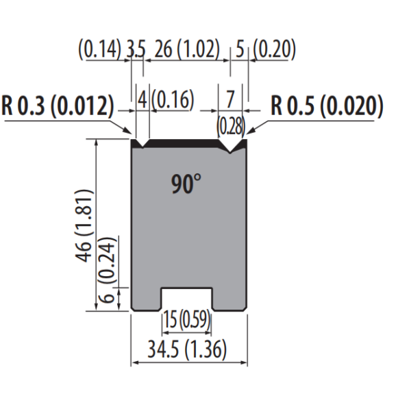 Estilo Amada H46 90° 2V